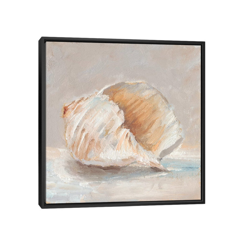 Reproduction d’art sur toile, "Impressionist Shell Study IV" par Ethan Harper, H 26 po x l 26 po x P 1,5 po, Pas de tapis