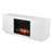 Norcott 60'' W White Electric Fireplace