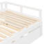 Lit de jour extensible avec couchette, lit de jour en bois avec couchette-1029506674