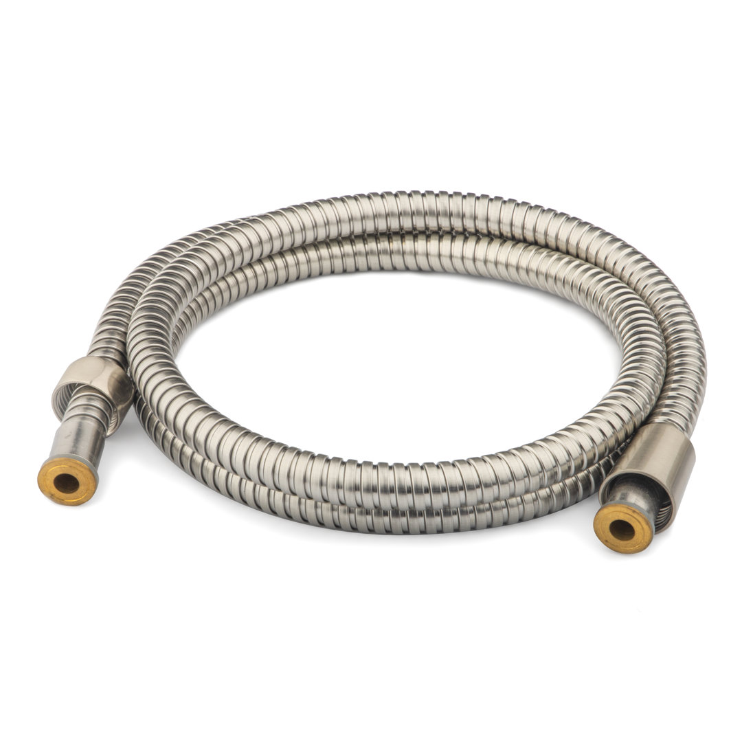 Ana Bath Extra Long and Flexible 96 Inch Stainless Steel Shower Hose with 2 Anti-Twist Brass Nuts Ana Bath 