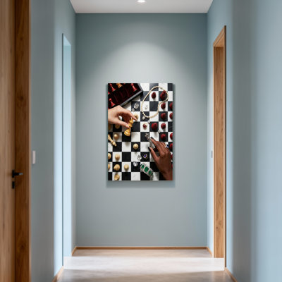 Fashion Chess Board With Jewels And Hands