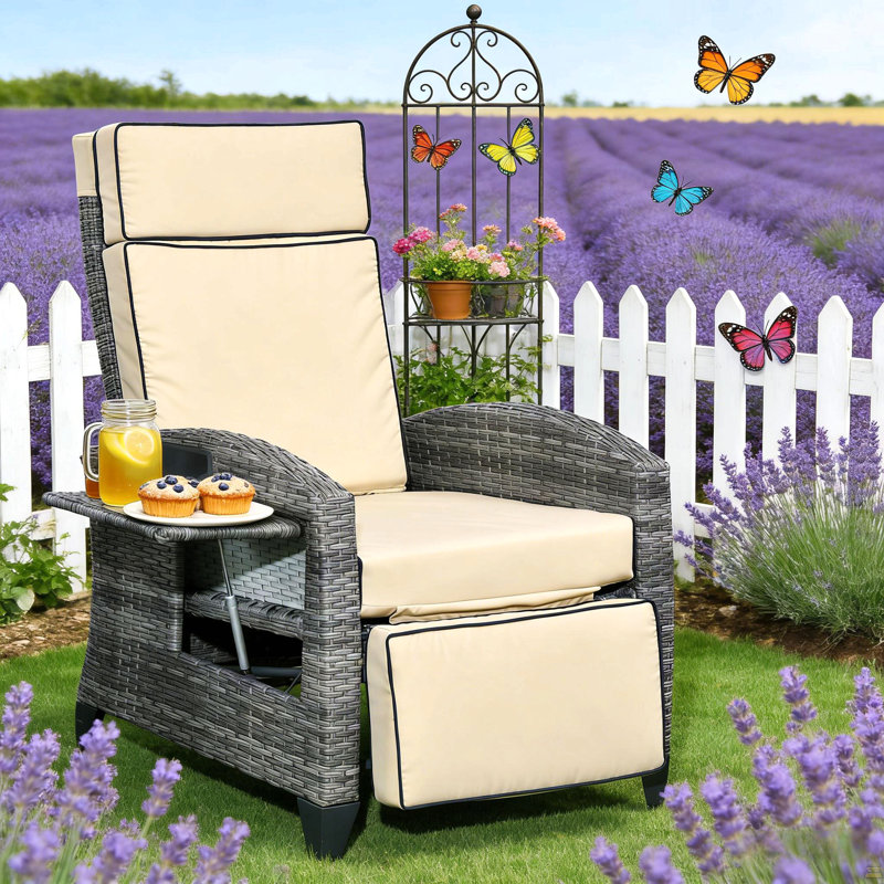 Méridienne inclinable, Fauteuil inclinable d'extérieur