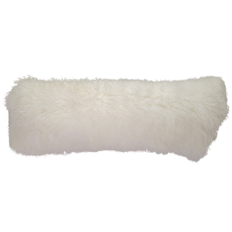 Throw Pillow, White, Solid Color