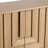 Arabella 74" Brown Solid Wood 4-Door Media Credenza_Sideboard