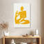 Sirpi nu de yoga en jaune-108482264