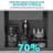 30"X18"X9" Gunmetal Black Undermount  Kitchen Sink 16 Gauge Single Bowl With Drain Assembly