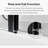 43 In. W * 58 In. H Frameless Folding Shower Doors For Bathtub, 1/4" (6Mm) Thick SGCC Tempered Glass Door, Bathroom Pivot Tub Glass Door-111670942