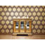 Infinity Rose Marble Top Gold Lighted Cabinet-367678476