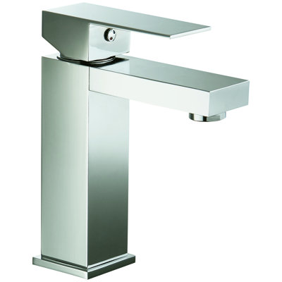 Single-Hole Single-handle Bathroom Faucet with Drain Assembly