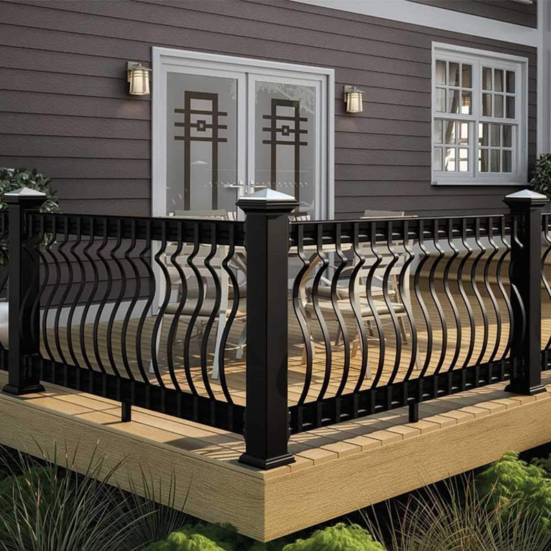 Paquet de 26 balustres pour terrasse en fer 36 pouces avec vis
