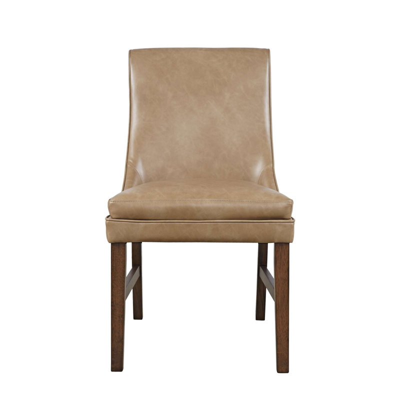 Pritchard 18 " H Upholstered Side Chair, Chamois