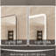 Miroir lumineux de salle de bain 60 x 36 avec brouillard-1012578988-1012578989