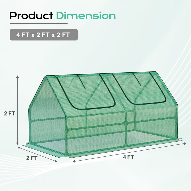 Masyardi 4'x2'x2' Mini house, Green