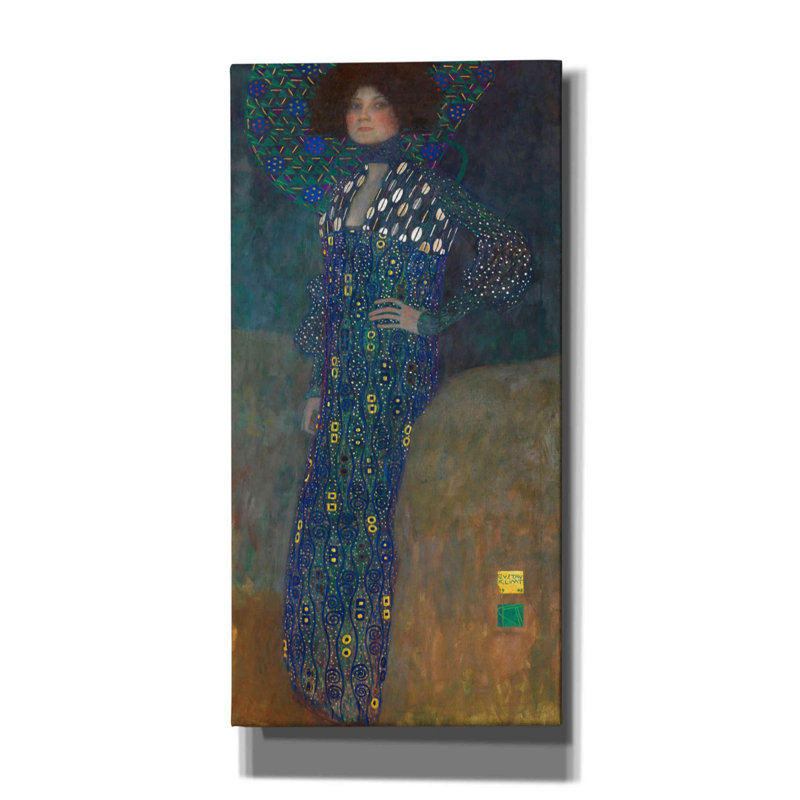 " Bildnis Emilie Floge " by MASTERS, 24" H x 12" W x 0.75" D