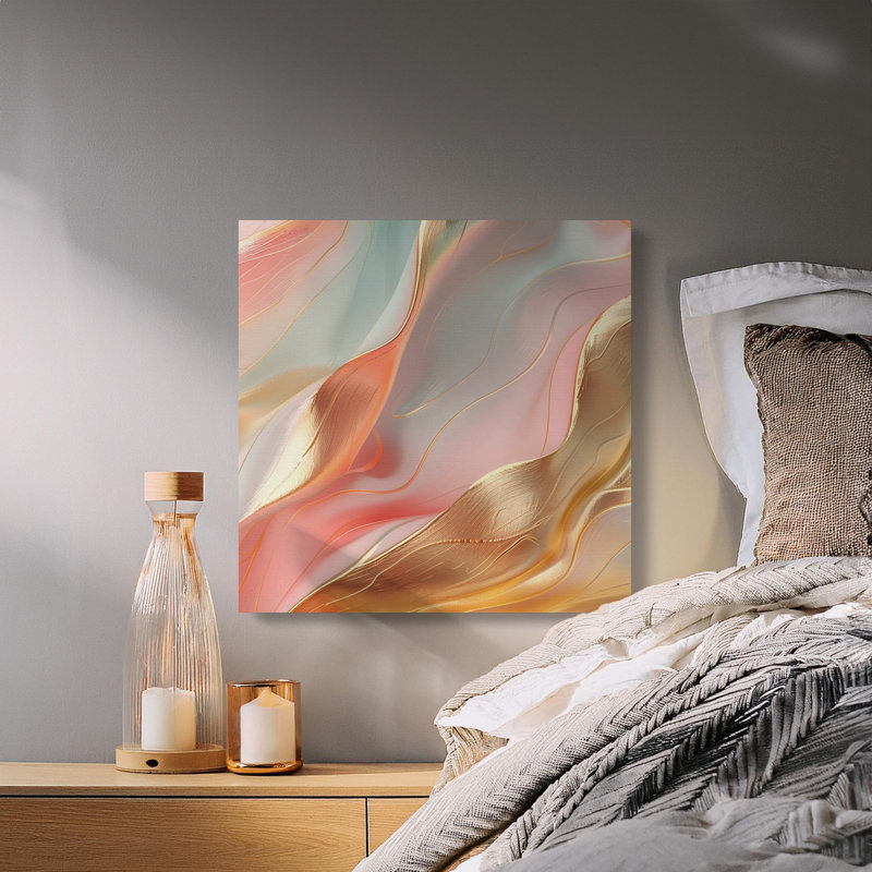 Akur No Frame Print on Canvas, 25.4 cm H  x 25.4 cm W