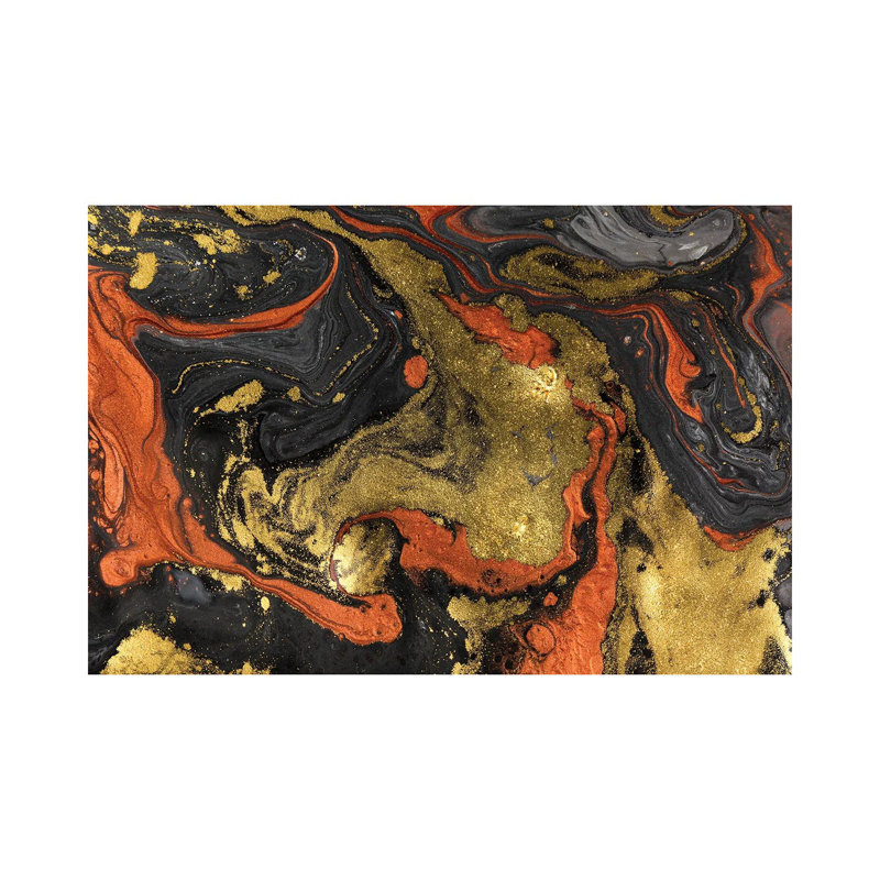 Mars Marble by EnShape - Wrapped Canvas Gallery-Wrapped Canvas Giclée, 66.04 cm H x 45.72 cm W x 1.91 cm D