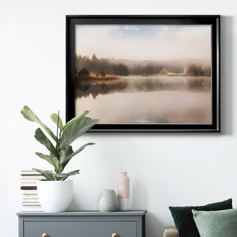 Cozy Nature - Photographie avec cadre photo, H 22,5 po x l 30,5 po x P 1 po, Noir, Pas de tapis
