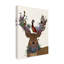 «Deer Birdbirder, Scottish», reproduction d'impression sur toile tendue-33420378