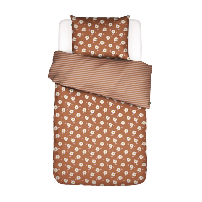 Oopsie Floral Duvet Cover Set with Pillowcases, 135 x 200cm Duvet Cover + 1 Pillowcase