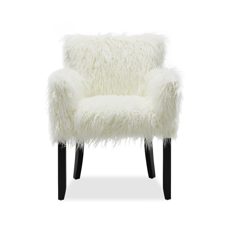 Unadilla Upholstered Armchair, White