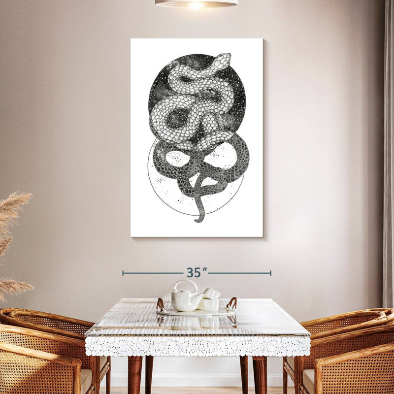 Brampt Good And Evil, 36" H x 24" W