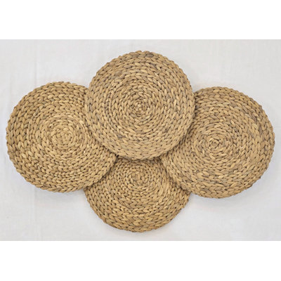 Ensemble de 4 napperons Water Hyacinth