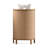 Rustic Half-Circle Manufactured Wood Reception Desk