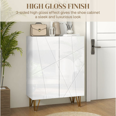 20 Pair Shoe Storage Cabinet