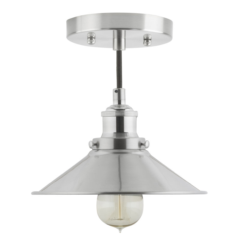 Gravette 1 - Light Single Pendant, Brushed Nickel