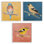 «Brilliant Birds on Branches», ensemble de 3 giclées par Lanie Loreth