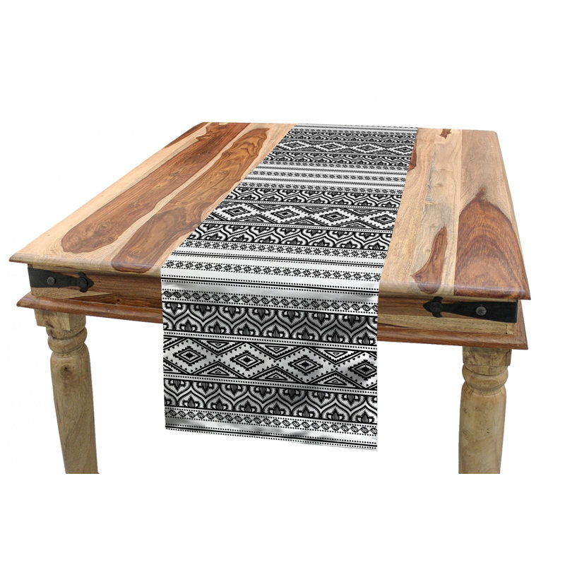 Ethnic Table Runner, 72" x 16"
