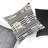 Loose Ends No Decorative Addition Cotton, Polyester, Linen Reversible Throw Pillow-114600979