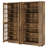 71" Storage Cabinet With Door & Adjustable Shelves