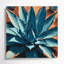 «Southwestern Plants Agave Plant 146», art mural sur toile grise-943638238