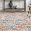 Tapis beige / bleu Casarez-1023603681