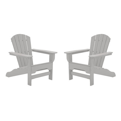 Willene Outdoor Adirondack Set