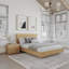 Ensemble de chambre à coucher avec lit plateforme 2 pièces Lindsie-1510440392-1510440407