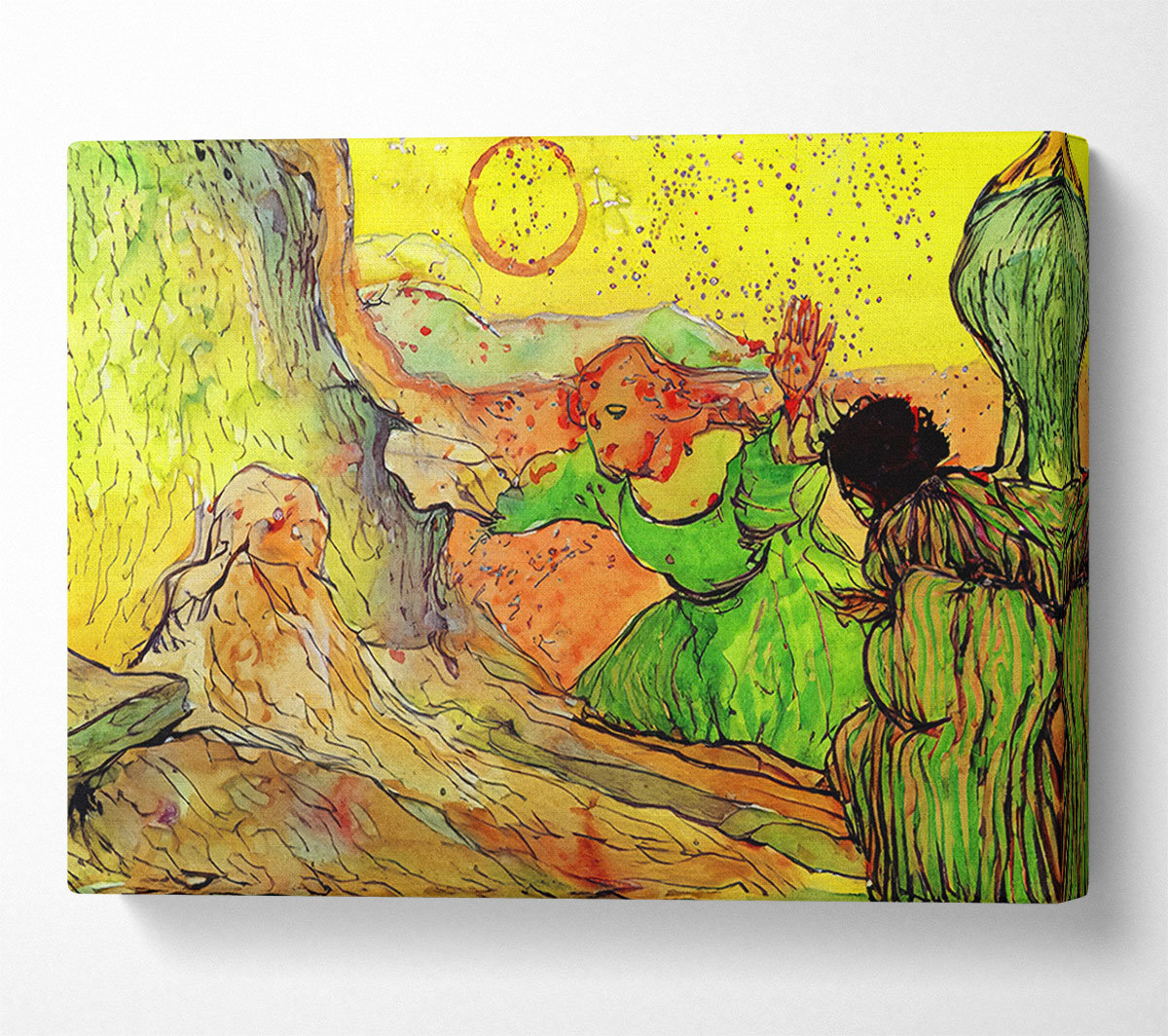 ClassicLiving Van Gogh The Raising Of Lazarus After Rembrandt - Wrapped ...