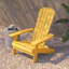 Chaise Adirondack pliante en résine Balasi-759643994