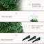 Arbre de Noël artificiel pour table 2,5 pi