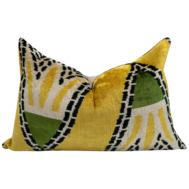 Coussin décoratif en velours