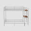 Lit superposé moderne en métal avec bureau, prise de charge, rangement et éclairage DEL Modern-1457438505