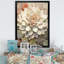 Beige succulent «Soft Bloom IV», art mural sur toile-97193378-97193381