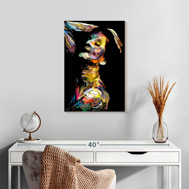 Leisha Captivating Female, 24" H x 16" W