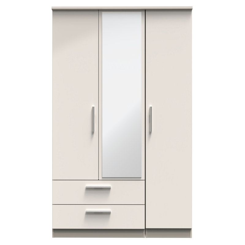 Borgeson Manufactured Wood Wardrobe, Gloss/Kashmir