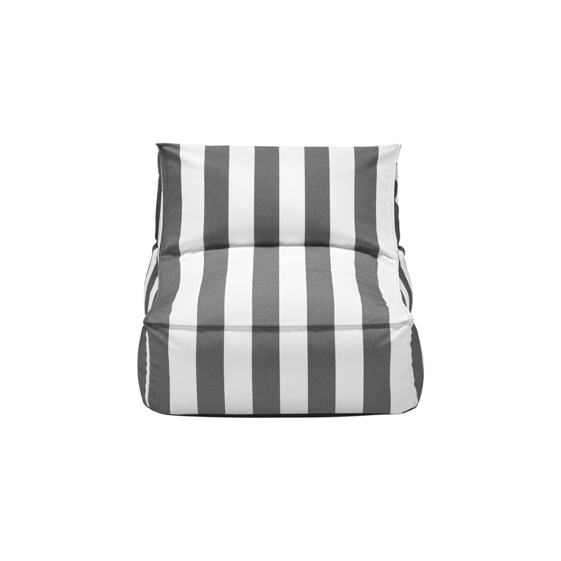 Chaise d'extérieur STAY Cabana Stripes, Rayure noire Cabana