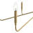 Pilar 6-Light Brushed Gold Chandelier-127380263