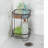 iDesign Forma Wire Corner Shower Caddy 2-Tier Bath Shelf Baskets 9.5" x 9.5" x 15.25", Satin-878409648