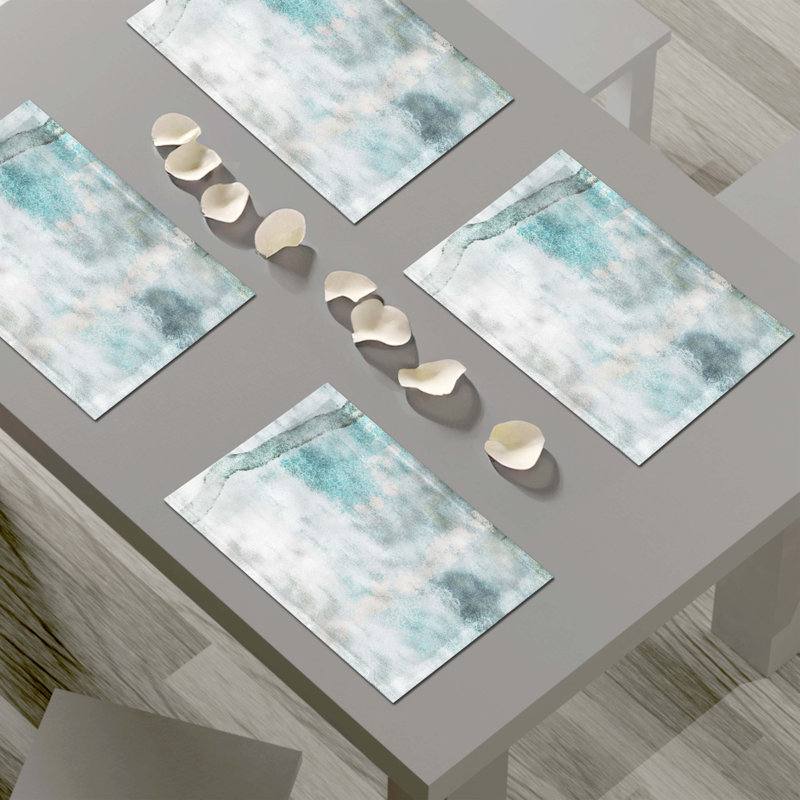 Napperon abstrait en polyester