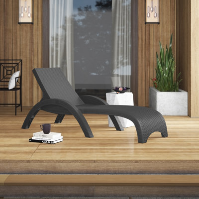 Chaise longue inclinable 74 po Edwin